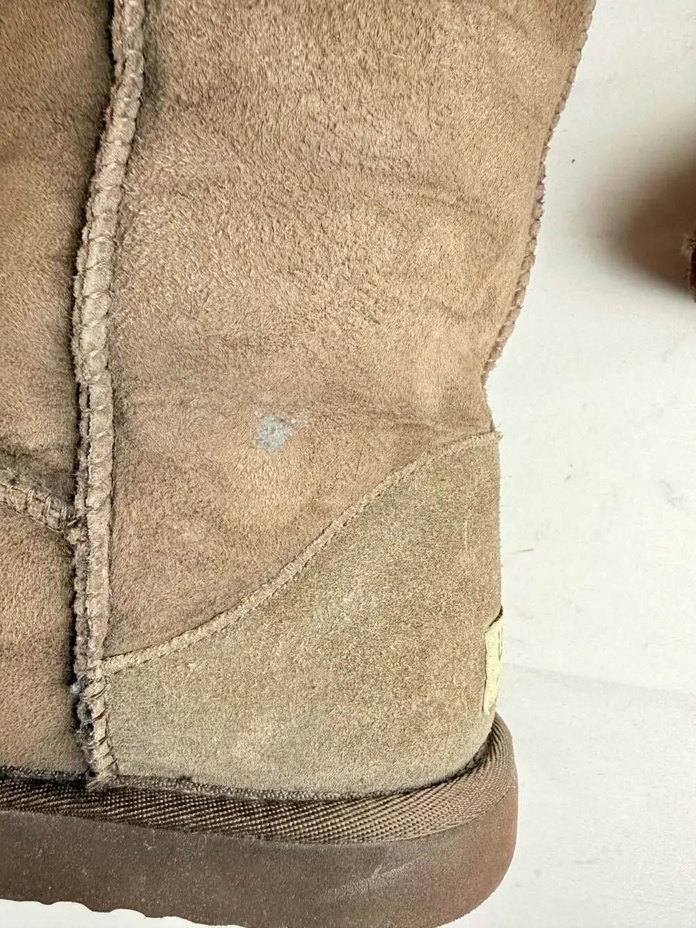 Classic CozycoreUGG Australia Classic Tall Brown Suede Sheepskin Winter Boots si